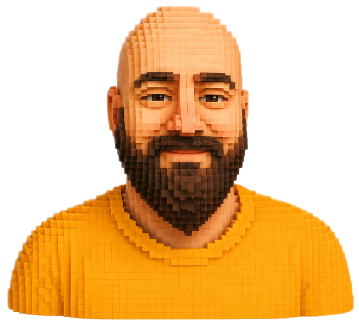 Illustrated portrait of Efe Efeoglu